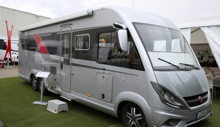 The I 910 G brings a new floorplan to the Elegance range – read more in our Bürstner motorhome new-season preview