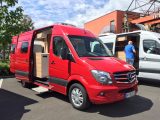 The HymerCar Grand Canyon S is based on the smart-looking Mercedes-Benz Sprinter