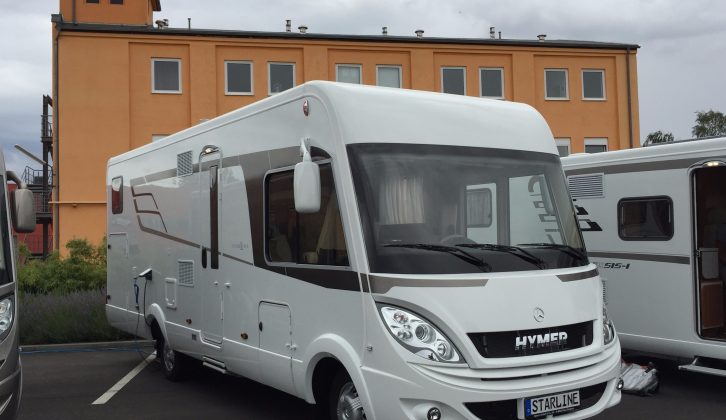 For 2017 there are two additions to the Hymermobil StarLine range, the 690 and this, the 680