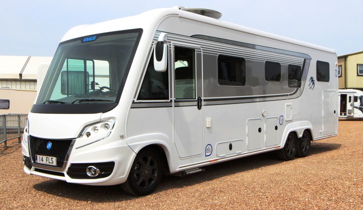We review this snazzy Knaus Sun I 900 LEG in our September 2016 magazine