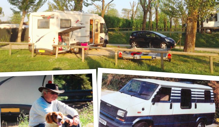From Murvi to Hymer and now Carthago, Walter and family have toured right across Europe