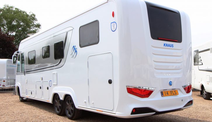 Just shy of 9m long, you'll need to watch the overhang of this 2.9m-high motorhome