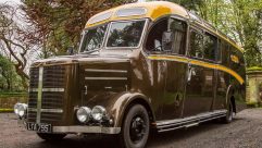 This 1950s Bedford OB bus has been meticulously restored, with a twist