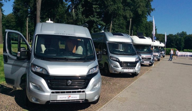 A total of 20 models in the 2017 Auto-Trail portfolio are available with MTPLMs of 3500kg or less – this is more than two-thirds of the range
