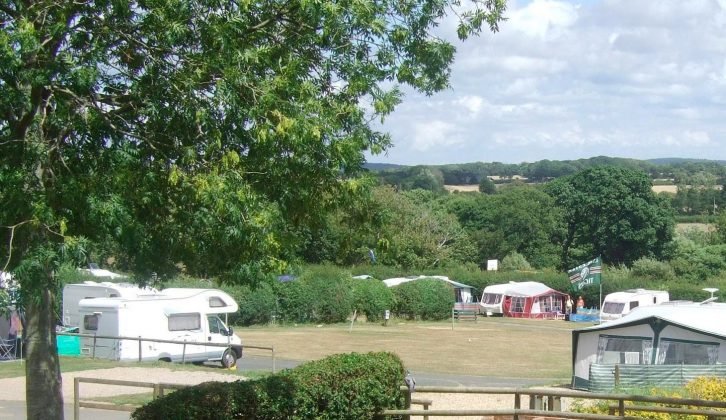 Another award-winning campsite is The Orchards Holiday Park on the Isle of Wight