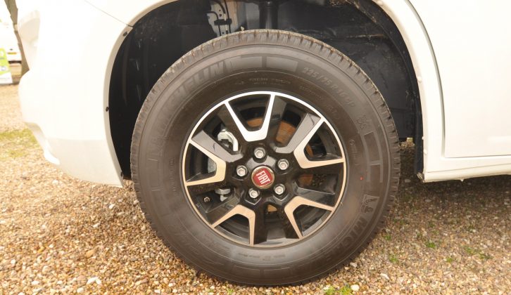You’ll pay £735 for these smarter wheels, but they certainly look the part