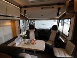 The 2017 Dethleffs Trend motorhomes are fitted with Virginia Oak Tree cabinetwork as standard