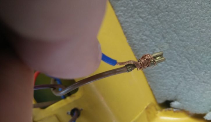 There are ways to join 12V cables – twisting them together is not a good one