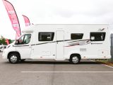 The Autoquest 196 is new for 2017 and succeeds the 180 as the only six-berth Elddis motorhome