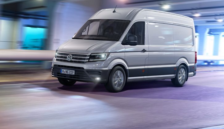 This is the all-new Euro 6-compliant VW Crafter