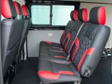 Who'd love embossed, red and black leather upholstery in their VW campervan?
