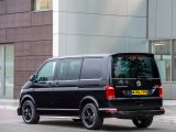 Pronounced spoilers front and rear give the Sportline VW Transporter an impressive stance