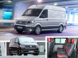 Find out all you need to know about the new VW Crafter plus the Transporter's Sportline trim