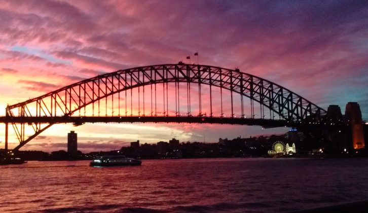 Sydney was the starting point, its Harbour Bridge an essential holiday snapshot
