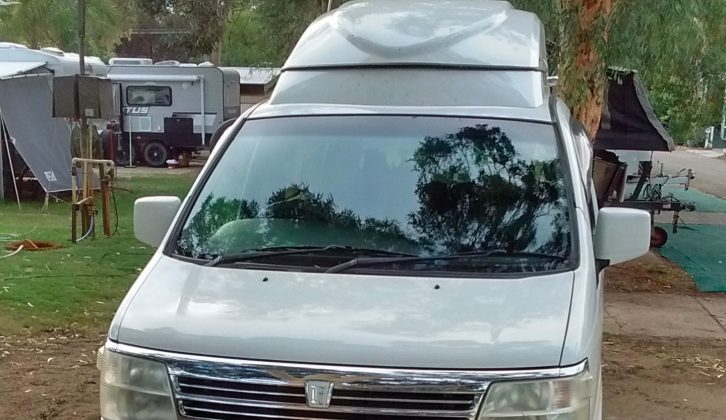 This Nissan El Grand from a campervan hire firm opened Paul's eyes to a new way of living