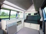 At 5.29m, the long-wheelbase T6 VW campervan gives users welcome extra living space