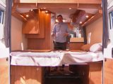 The thoughtfully-designed fixed twin single beds at the rear of this Malibu are its stand-out feature – find out why in this week's TV show