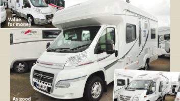 We take a 2014 Auto-Trail, a 2007 Bürstner and a 2007 Hobby to see how they compare – read on!