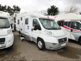 This 10,000-mile 57-plate Bürstner Solano T710 is our value for money proposition – its 2016 price is £34,995