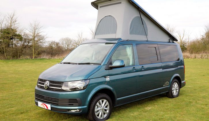 Hillside's Birchover costs from £41,995 for the long-wheelbase camper and from £39,995 for the short-wheelbase version – with extras, the featured model costs £46,749