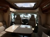 The 665F's front lounge benefits from a skylight in the roof of the cab
