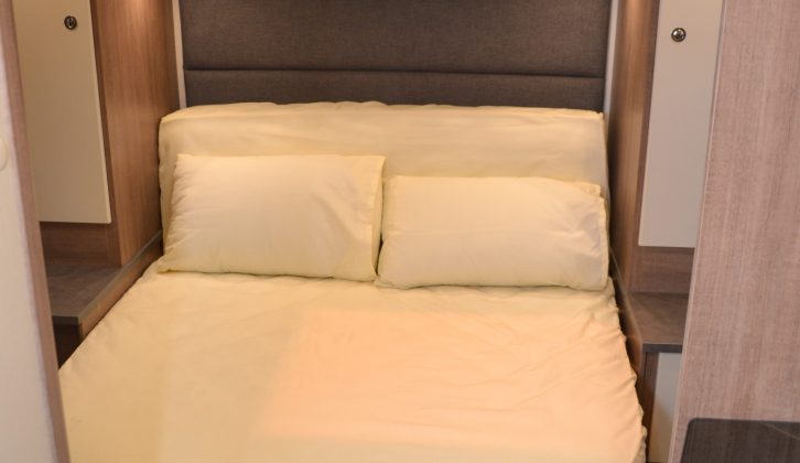 The Roadstar TI has an island bed at the back