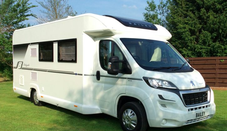 Priced from £50,995 OTR, the Peugeot Boxer/Al-Ko-based Bailey Autograph 75-2 has a 3500kg MTPLM