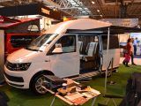 Practical Motorhome's team think the new Autohaus Camelot was one of the must-see high-top van conversions at the NEC Birmingham