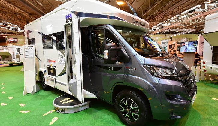 The Chausson 611 was one of Practical Motorhome's launch-season stars and impressed at the NEC, too