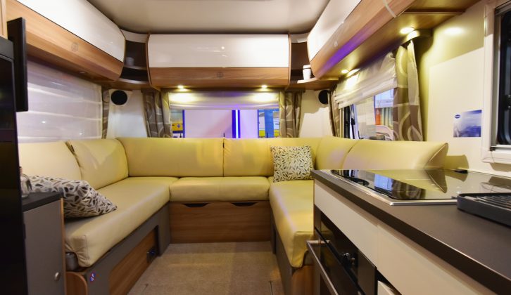 The rear lounge in the new Bailey Autograph 68-2 is rather special, don't you think?