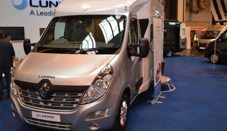 Lunar's Telstar also broke cover at the NEC Motorhome and Caravan Show