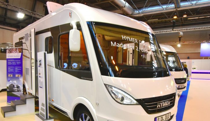 The licence-friendly Hymer DuoMobil B DL 534 is priced from £75,160 OTR