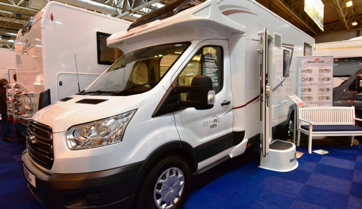 The Roller Team Zefiro 685 is another Ford Transit-based ’van