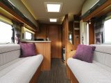 Tracker gets new ‘Tara’ soft furnishings as standard for 2017 (other schemes, including leather, are cost options) – cab and habitation carpets (not shown) are included