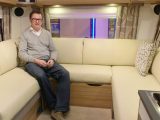 The sumptuous rear lounge of the 2017 Bailey Autograph 68-2 is just one feature our Editor thinks buyers will like
