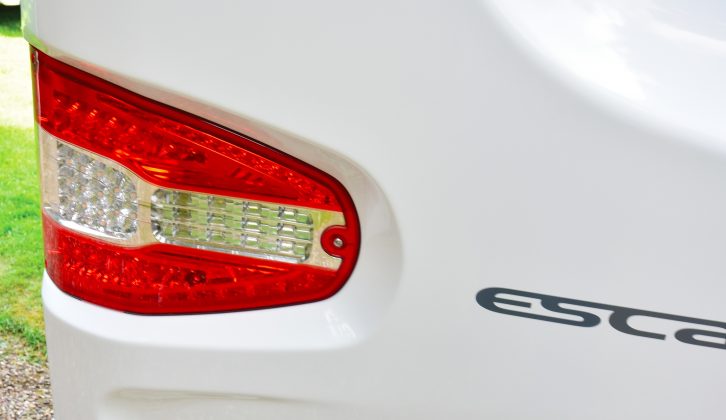 The wraparound rear light clusters should improve side-on visibility at night