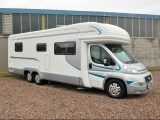 This Auto-Trail stands a massive 8.73m long, yet has just two belted travel seats