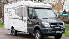 The Hymer ML-T 580 4x4 has a 4050kg MTPLM and a 1080kg payload