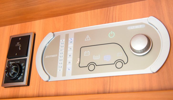 You can keep an eye on exactly what’s going on in your ’van with this neatly designed and easy-to-use control panel