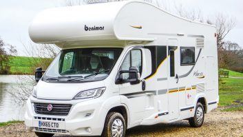 Here we are testing a 2016 model – read our Benimar Mileo 313 review for details of the 2017-season updates