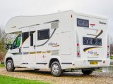 This motorhome's licence-friendly 3500kg MTPLM can be raised to 3650kg free of charge