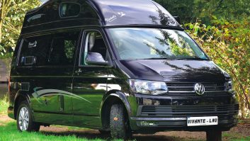 The two-berth Leisuredrive Vivante LWB has a licence-friendly 3000kg MTPLM – it's priced from £58,990 OTR