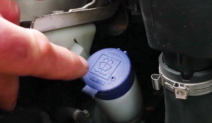 Top up your washer fluid, and ensure that there is an even spray onto the windscreen