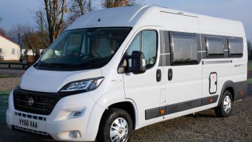 The Autocruise Select 184 is priced from £39,885 OTR, however our test ’van had a price tag of £44,570