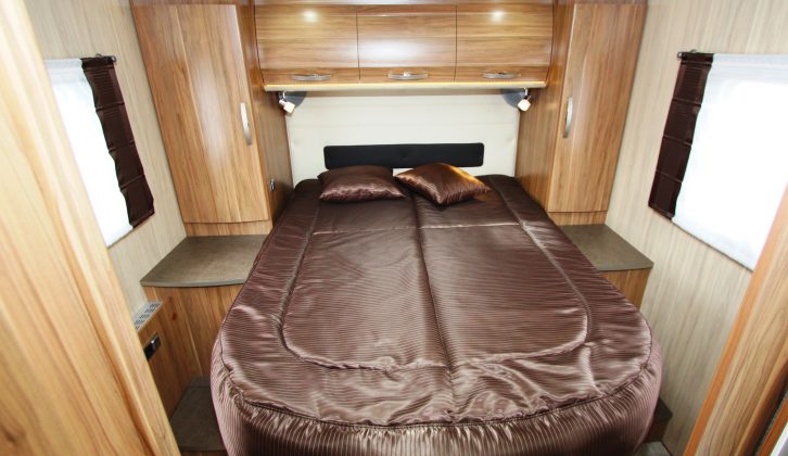 Enjoy island-bed luxury for less with a used motorhome – the interior vibe is definitely ‘unassuming and understated quality’