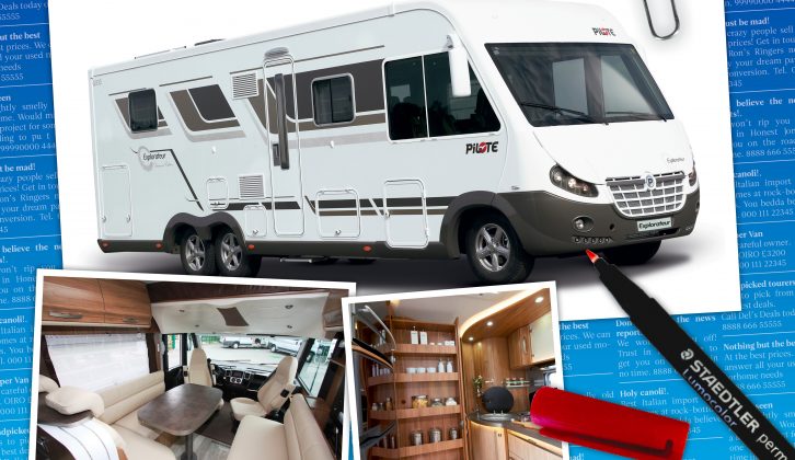 For space and style on tour, it's worth scouring the used motorhomes for sale pages for a Pilote like this – our expert shares his top buying tips