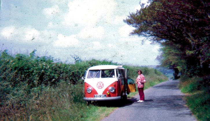 The touring dream started with VW camper van hire – and this two-tone beauty was the one!