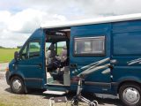 Meet Riley! This 2006 Devon panel van conversion is the couple's dream camper van