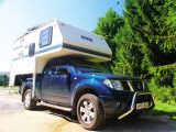 This demountable rides on a Nissan Navara pick-up that has been modified for the task