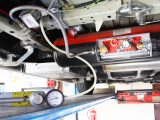 Next, the gas couplings were assessed, and Truma air pump test equipment fitted